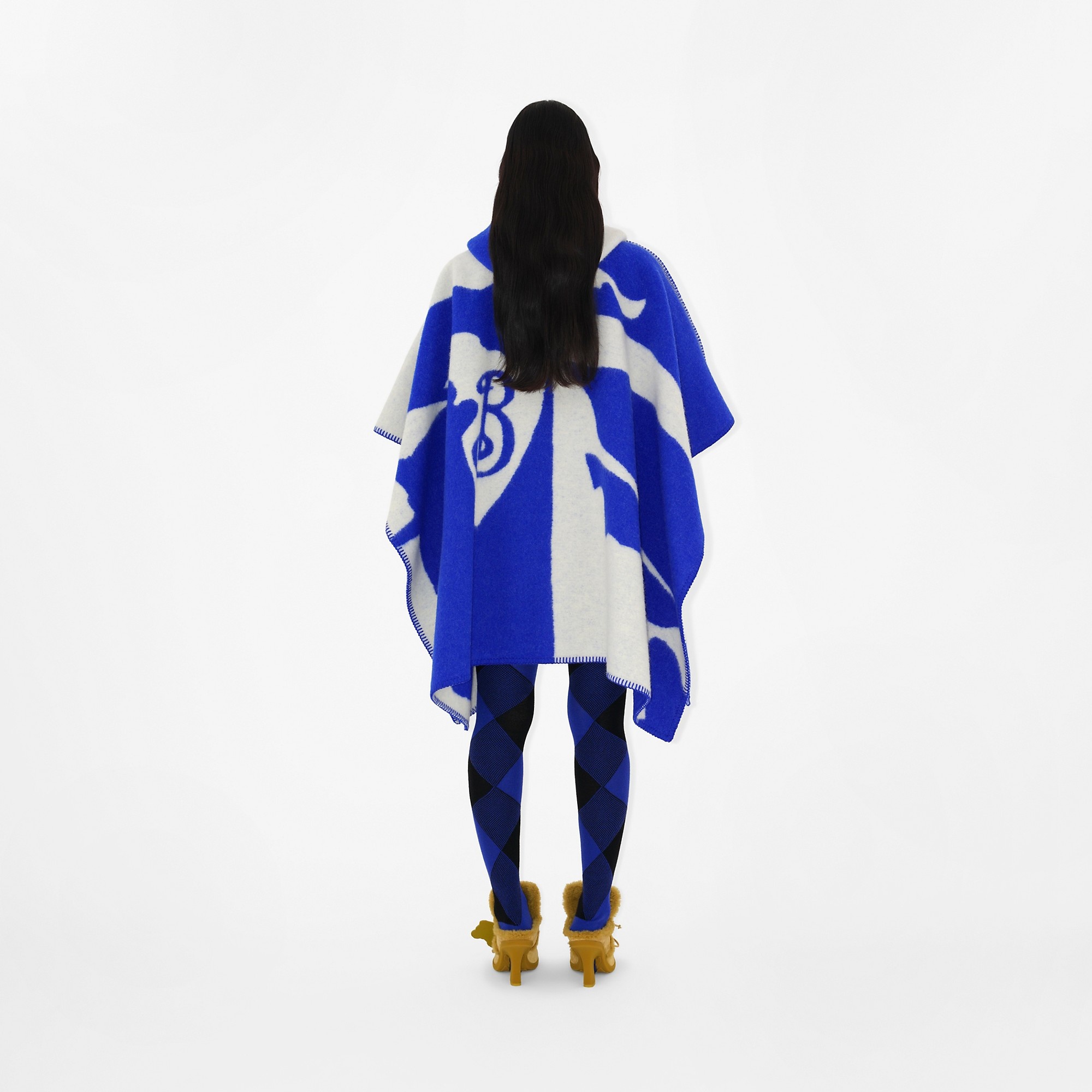 EKD Wool Blanket Cape - 4