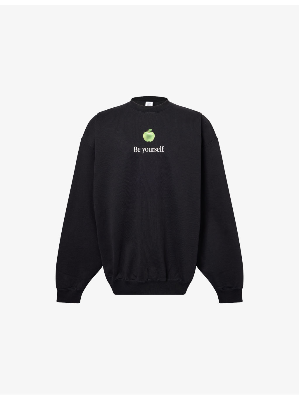 Be Yourself Relaxed-Fit Cotton-Blend Sweatshirt - 1