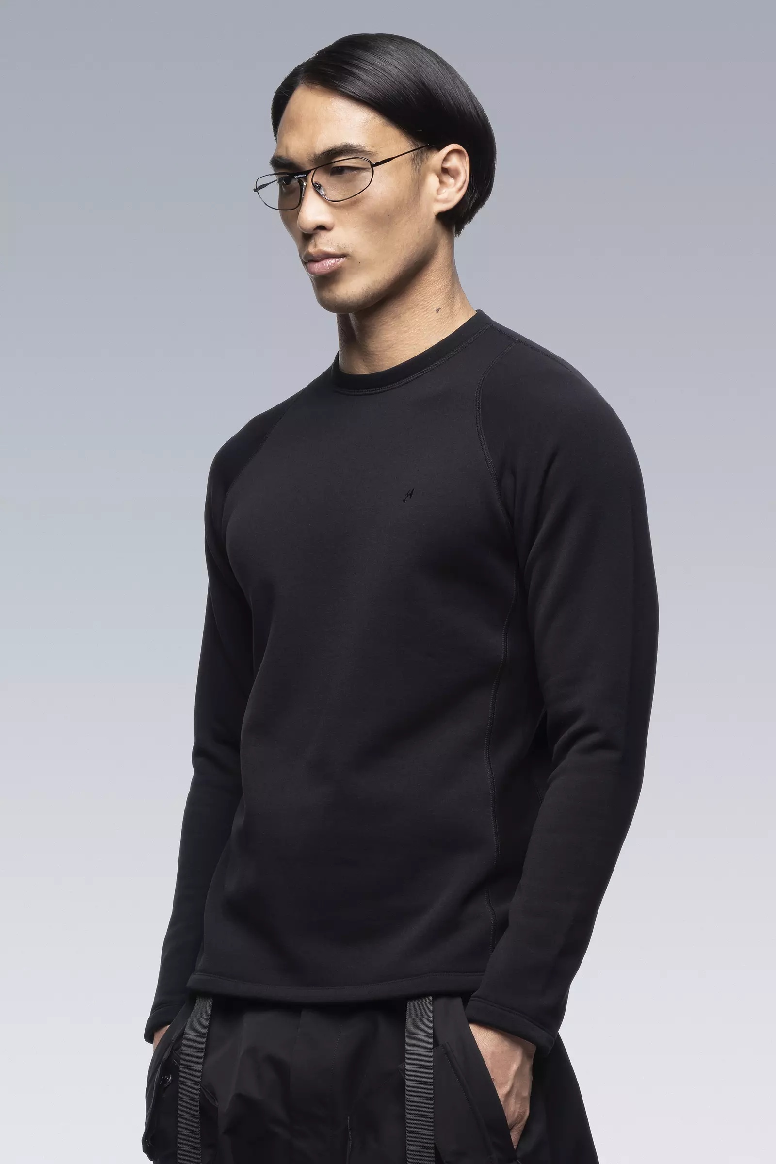 S27-PS Powerstretch® Longsleeve Shirt Black - 6