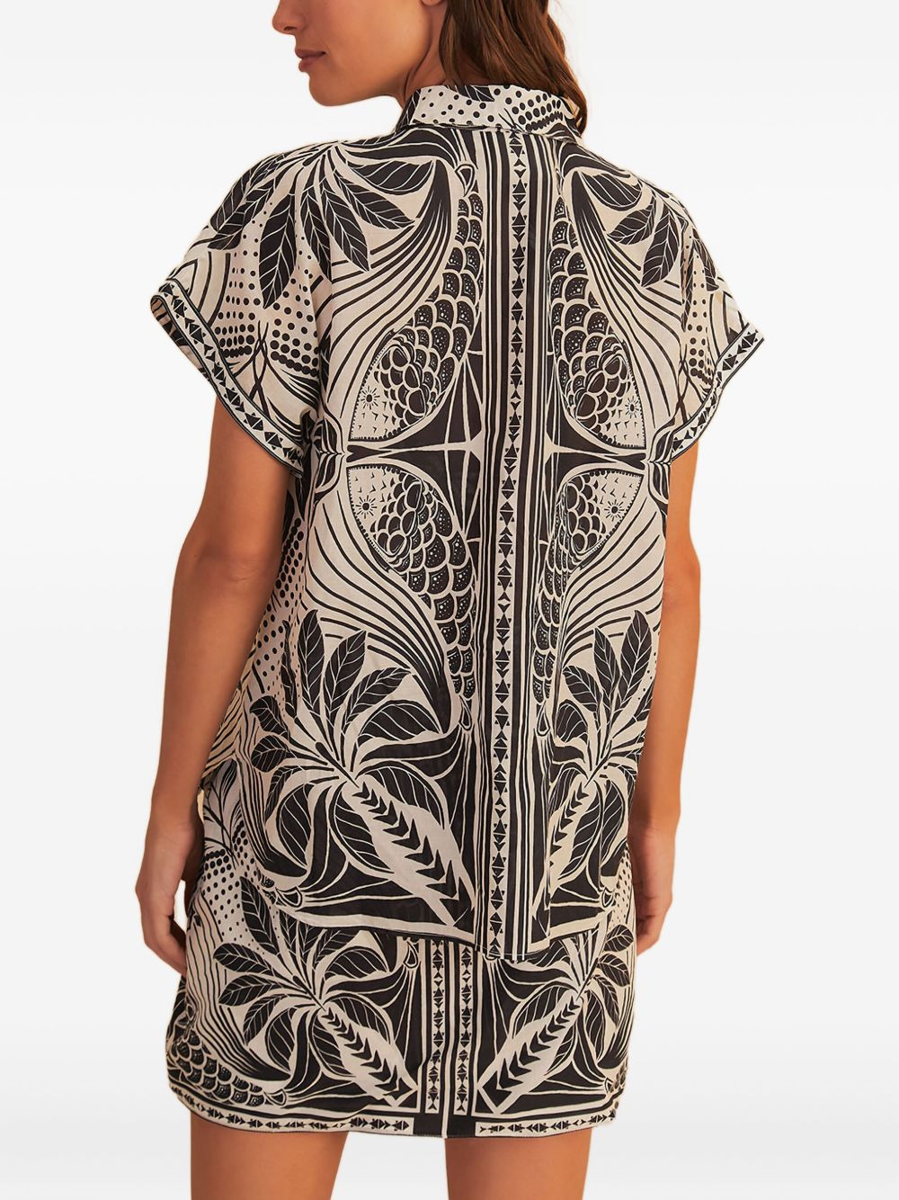 graphic-print shirt - 2