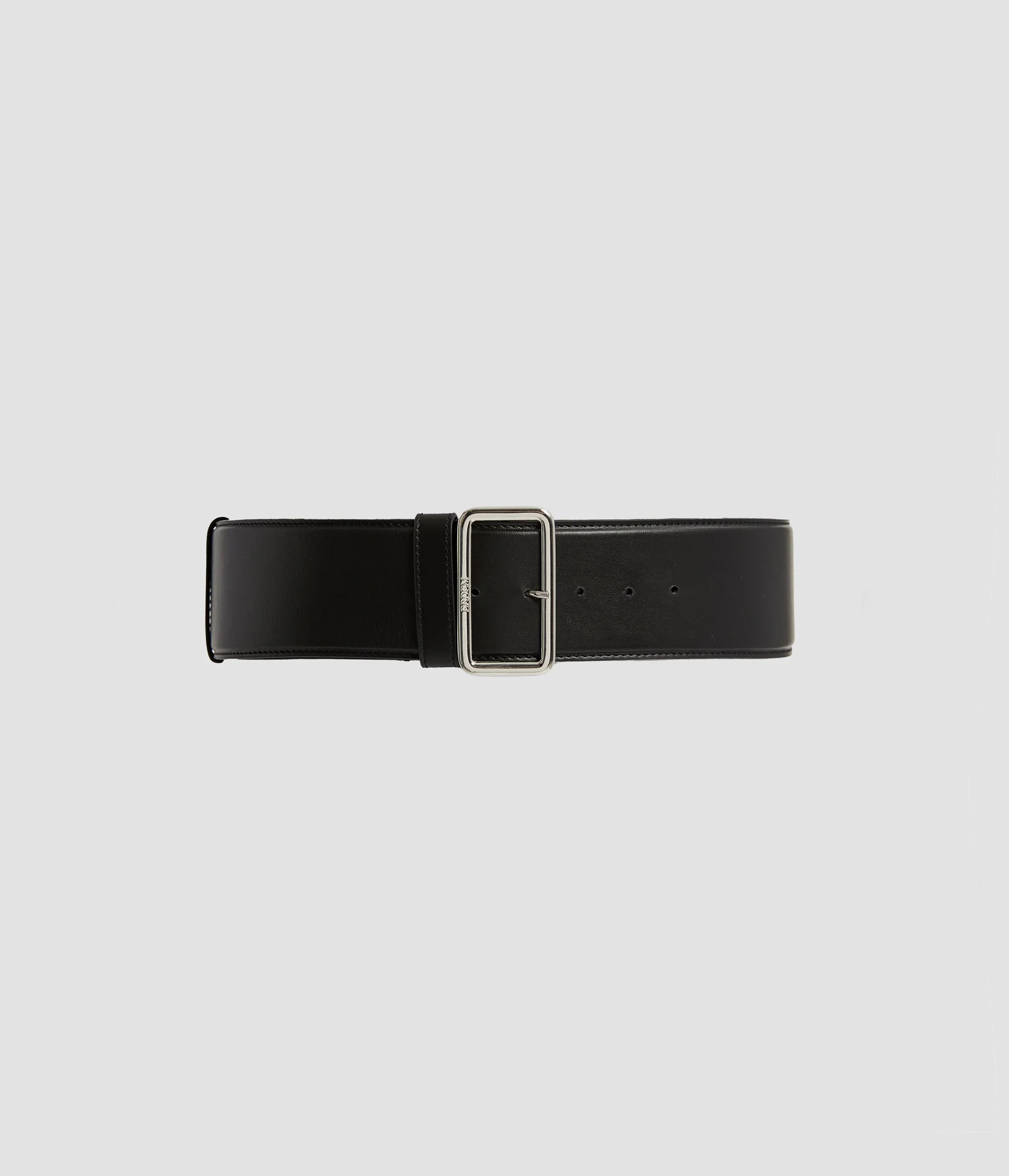 WIDE LEATHER BELT - 1