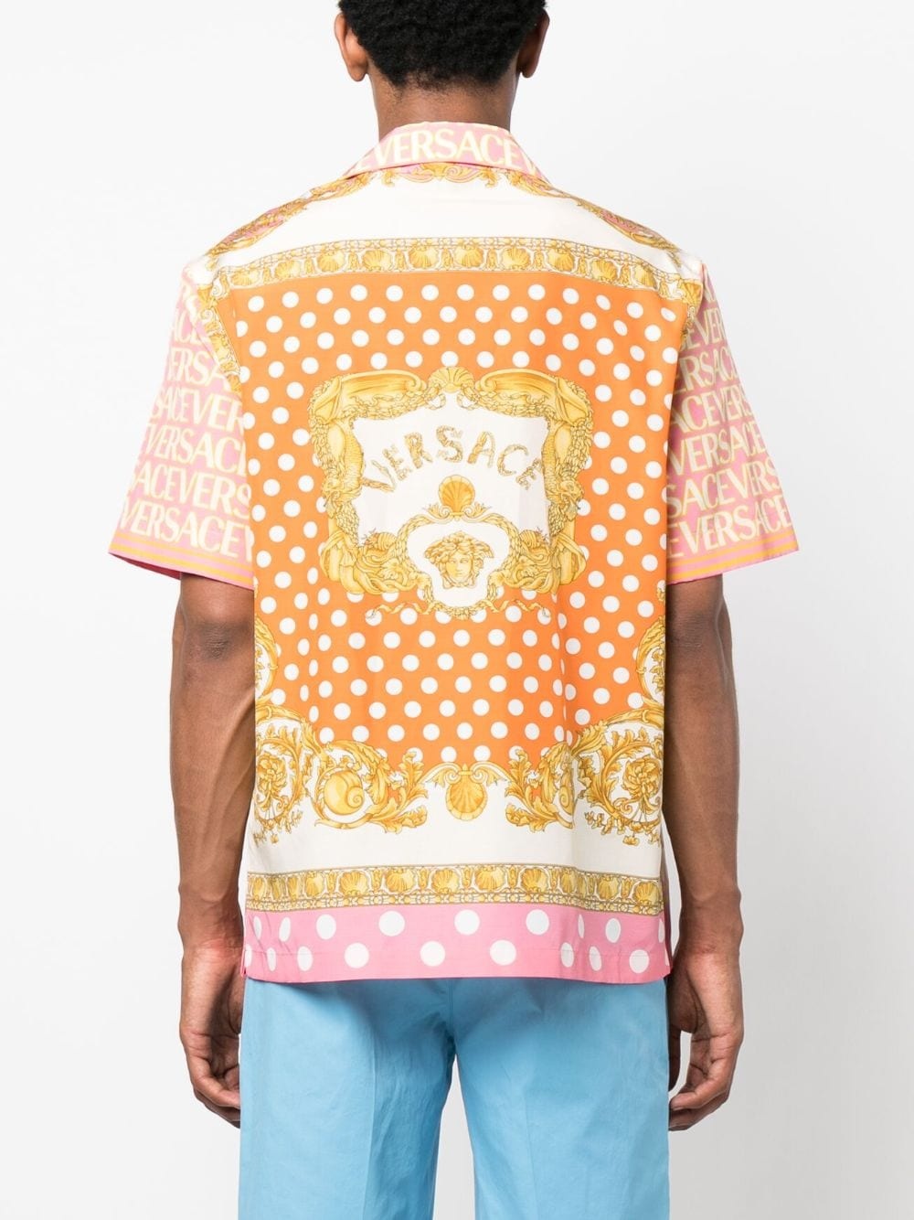 Versace Allover-print shirt - 4