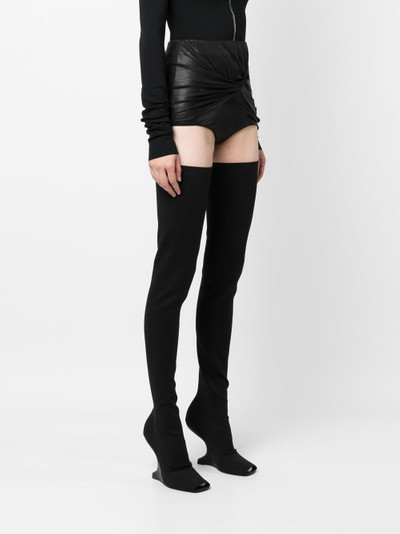 Rick Owens High waisted shorts outlook