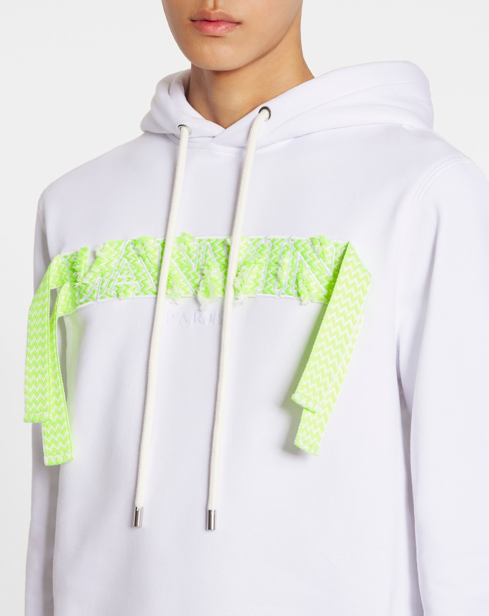 LANVIN CURB LACE HOODIE - 5