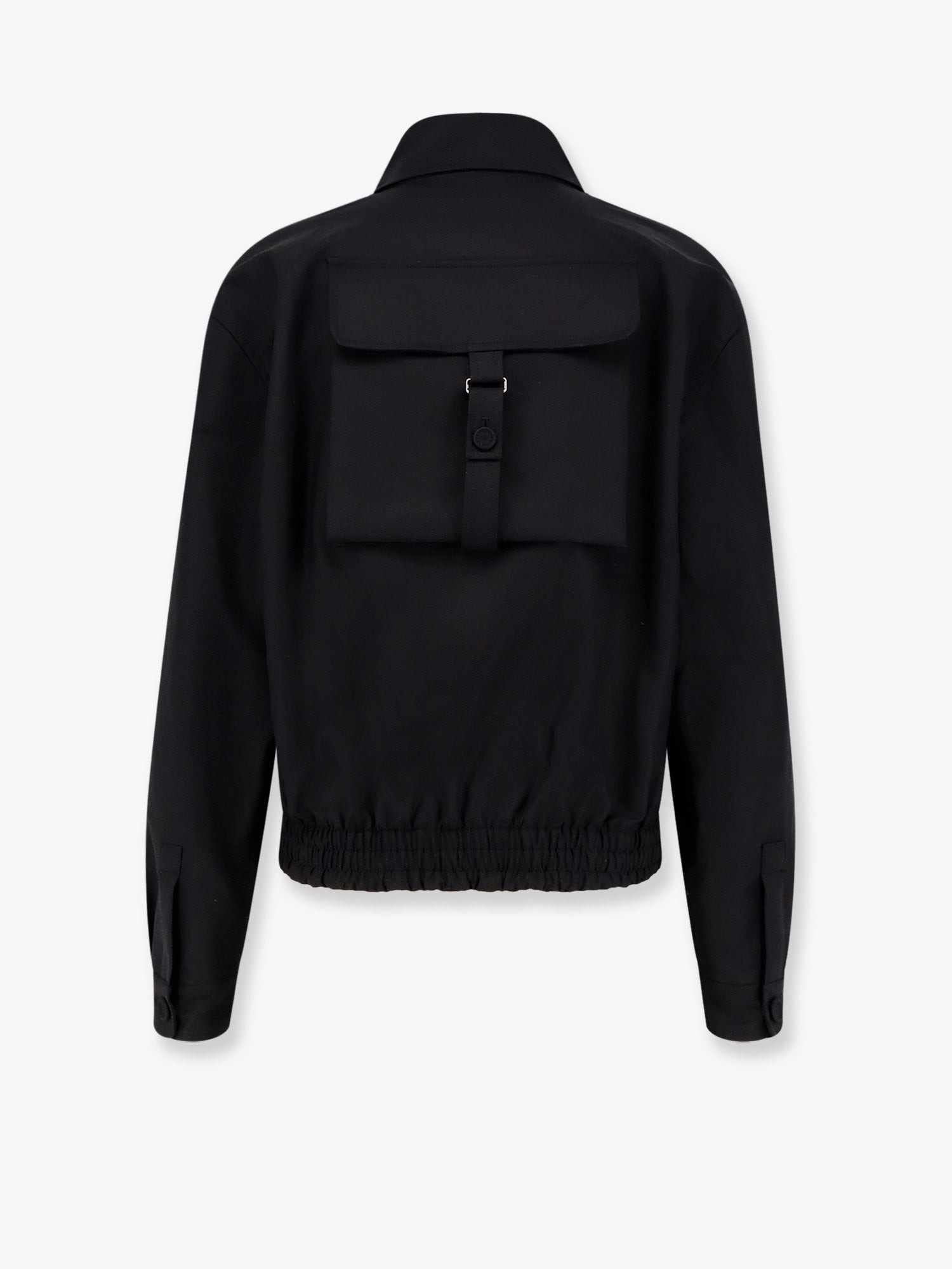 Dior Men Christian Dior Couture Cotton Blend Satin Jacket - 2