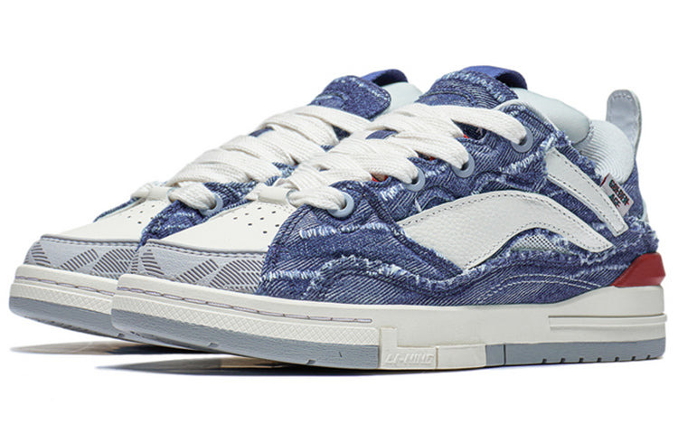 (WMNS) Li-Ning Superwave Golden 'Denim Blue White' AECS074-10 - 15
