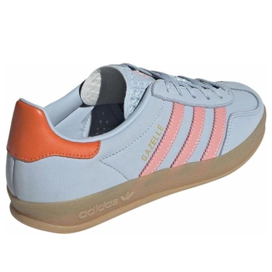 (WMNS) adidas Gazelle Indoor 'Wonder Blue Solar Orange' JI2720 - 4