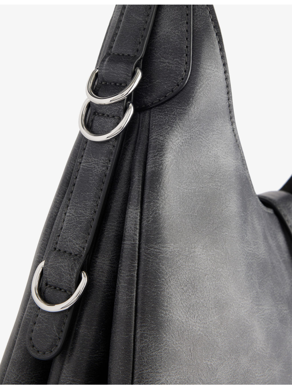 Kat Vintage Small Leather-Blend Shoulder Bag - 5