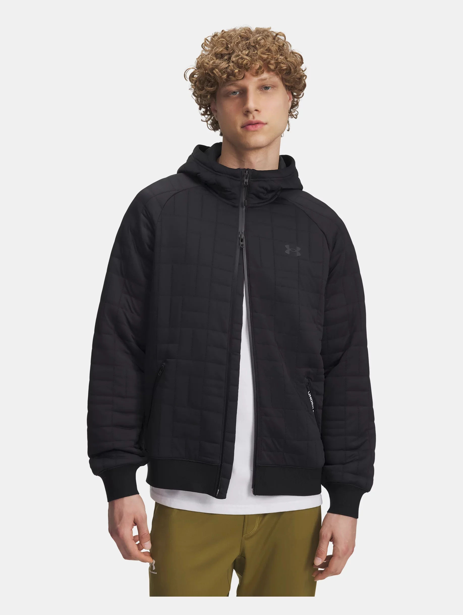 UA Unstoppable Fleece Textured - 1