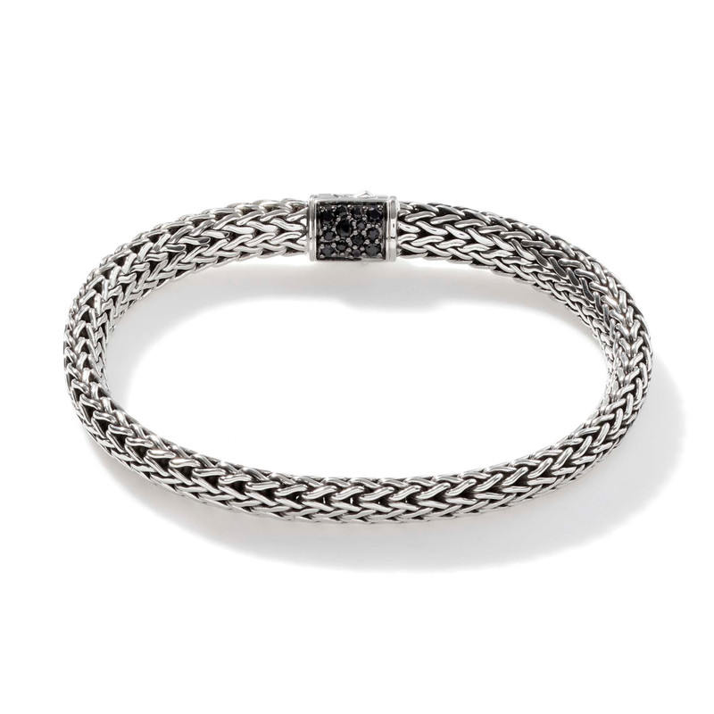 Icon Bracelet, Sterling Silver, Reversible Gemstones, 6.5MM 4
