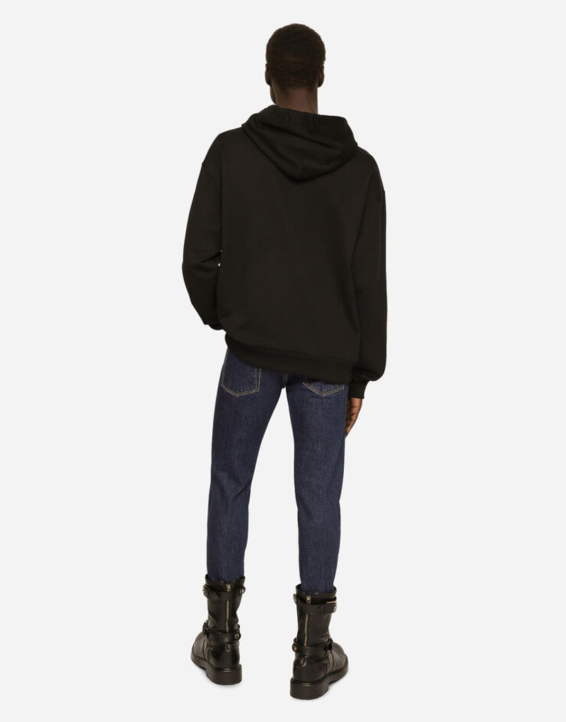 Washed skinny fit stretch denim jeans 3