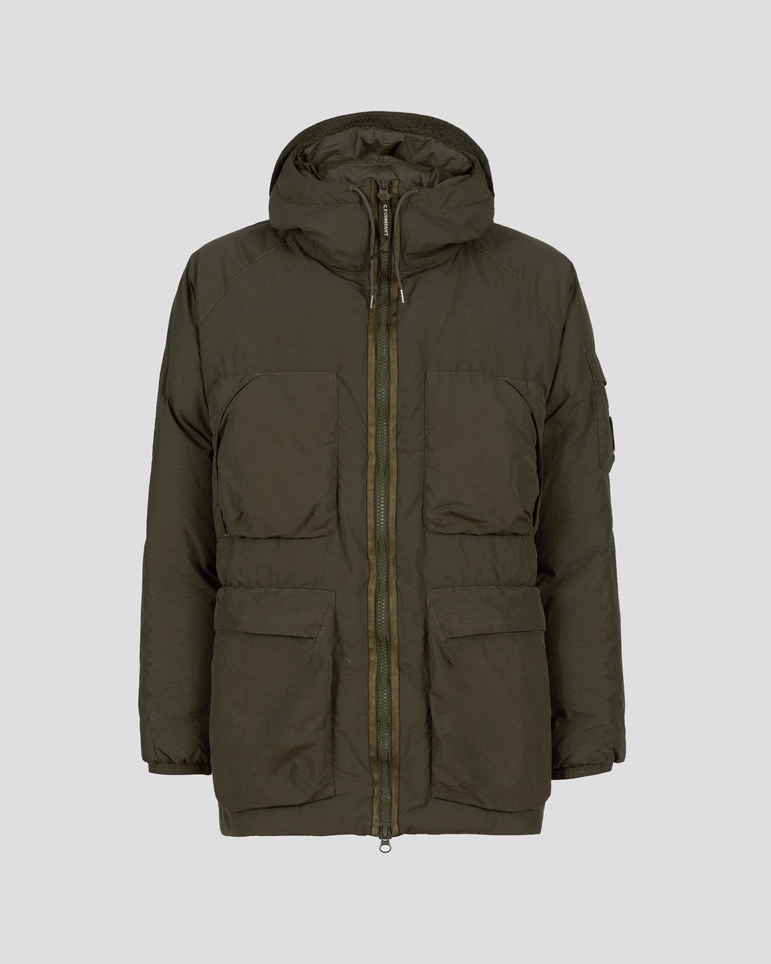 Flatt Nylon Hooded Down Parka - 1