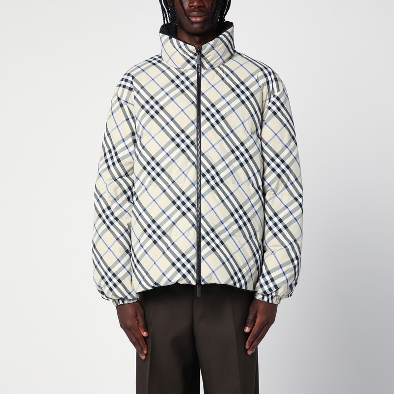 Burberry Reversible down jacket with Check pattern