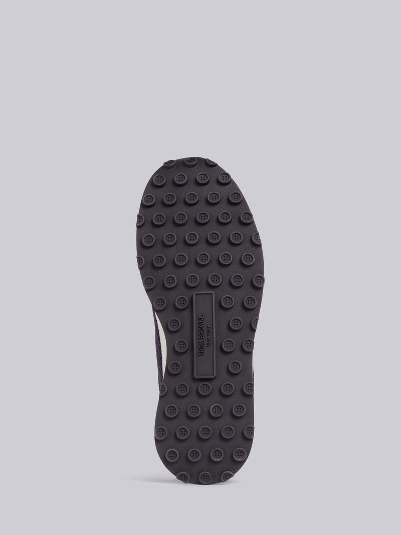 Navy Tessuto Mesh Suede Back Unlined Tech Runner 5