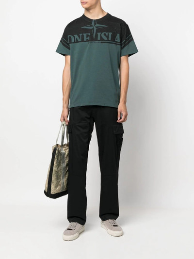 Stone Island Compass-print T-shirt outlook