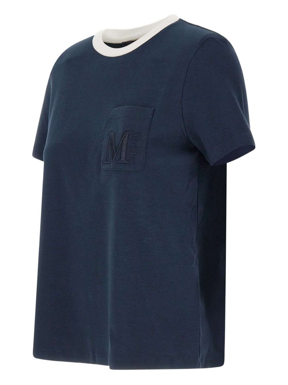 pocket-embroidered T-shirt - 3