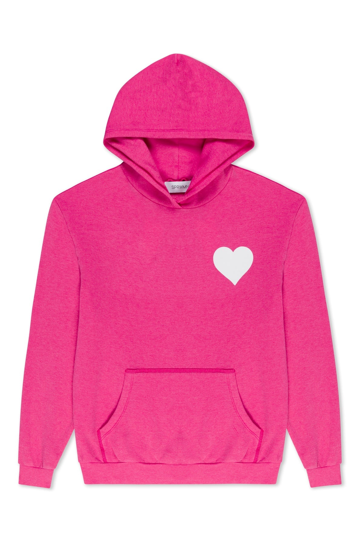HOT PINK HEART HOODIE - 4