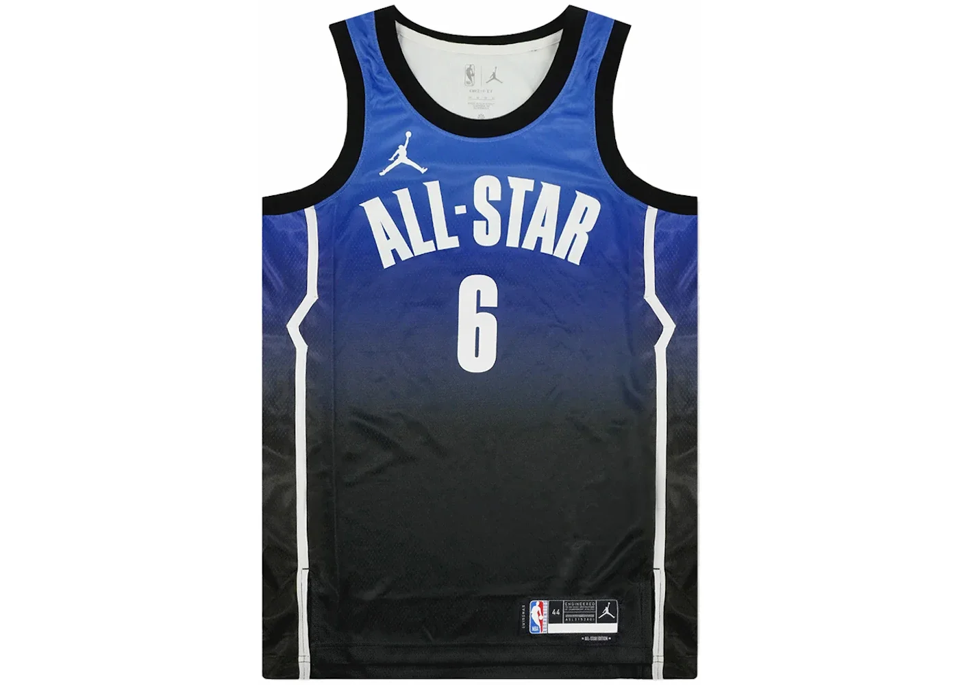 Nike NBA All-Star Lebron James 2023 Dri-FIT Jersey Cloud Blue/Black - 1