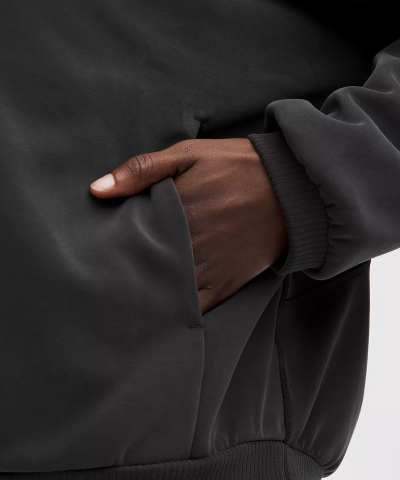 Brushed Softstreme Oversized Bomber Jacket 5