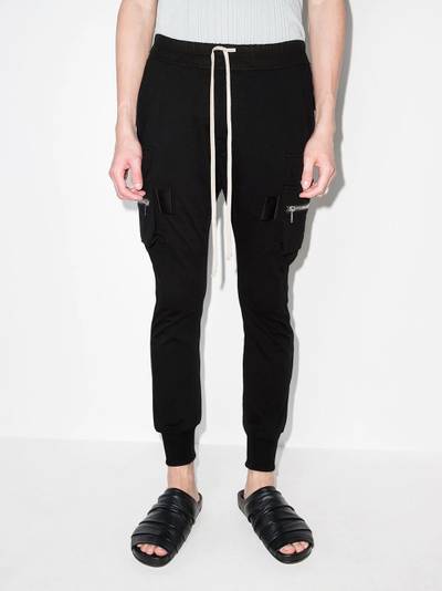 Rick Owens Mastodon cargo track trousers outlook