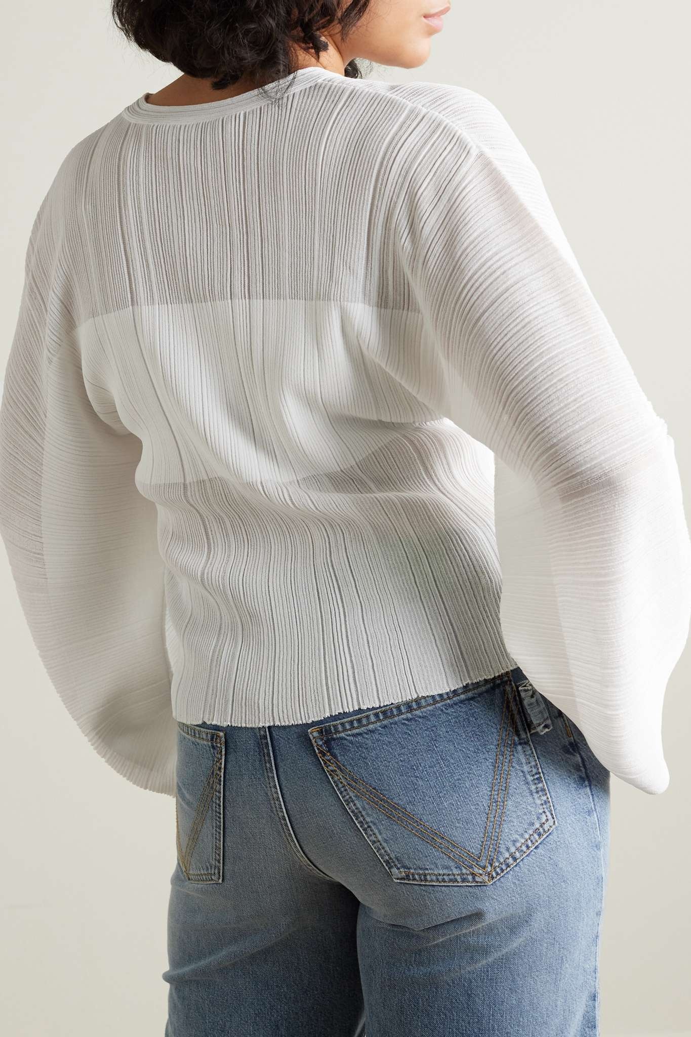 Ribbed-knit sweater - 3