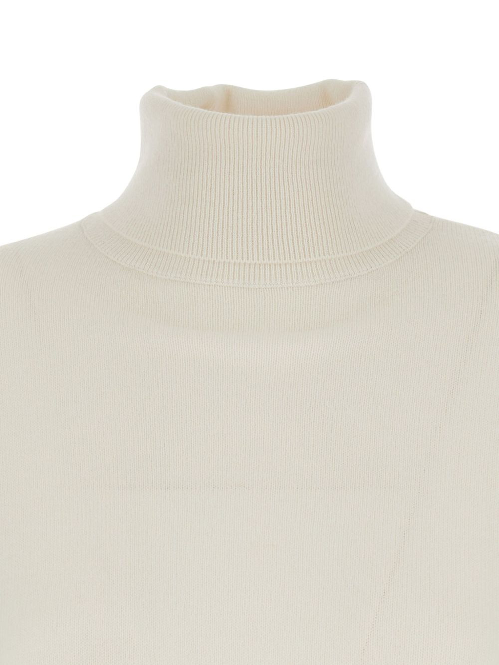 high-neck cashmere sweater - 3