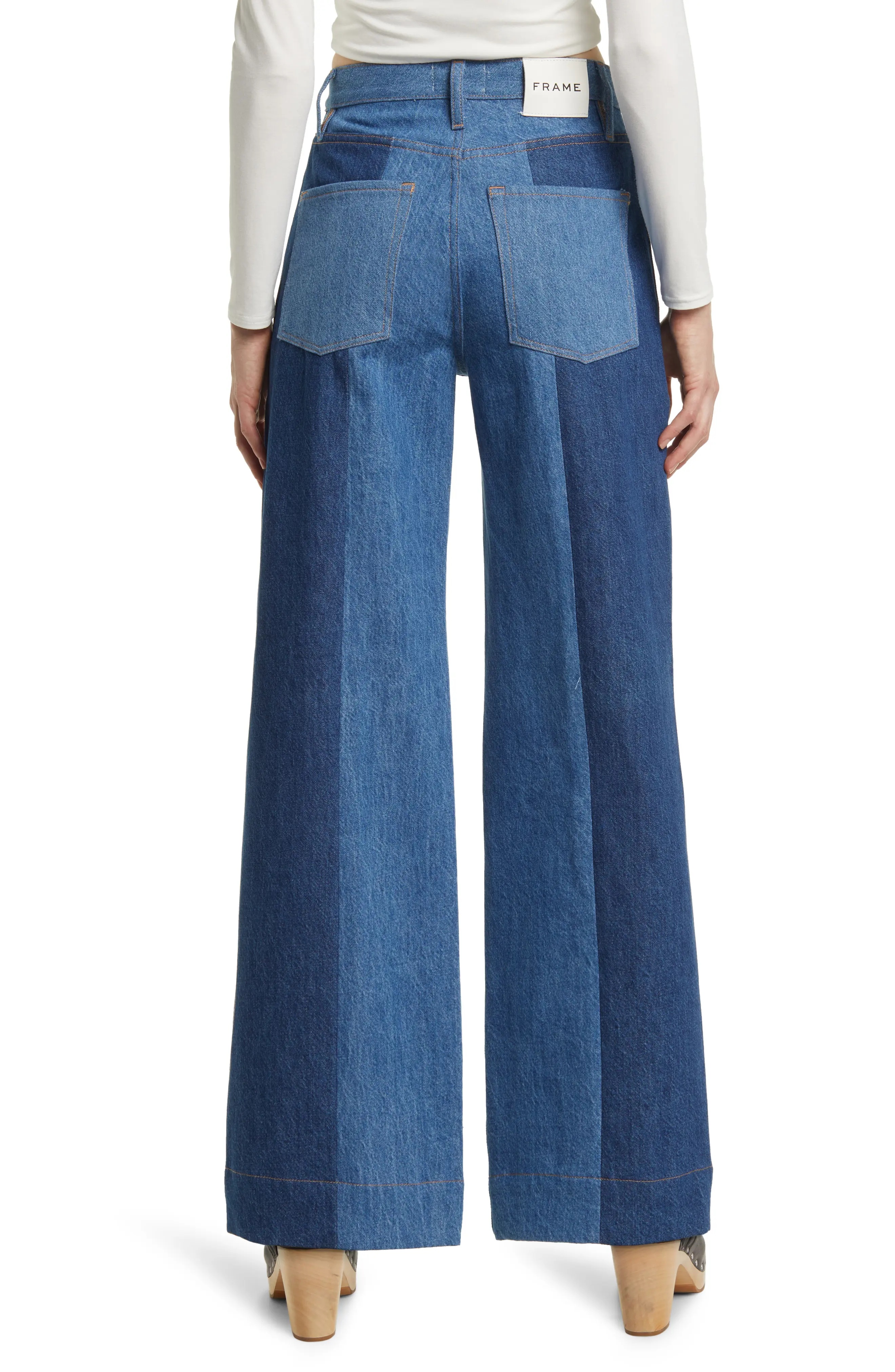 Atelier Pixie Pieced 1978 Wide Leg Jeans - 2