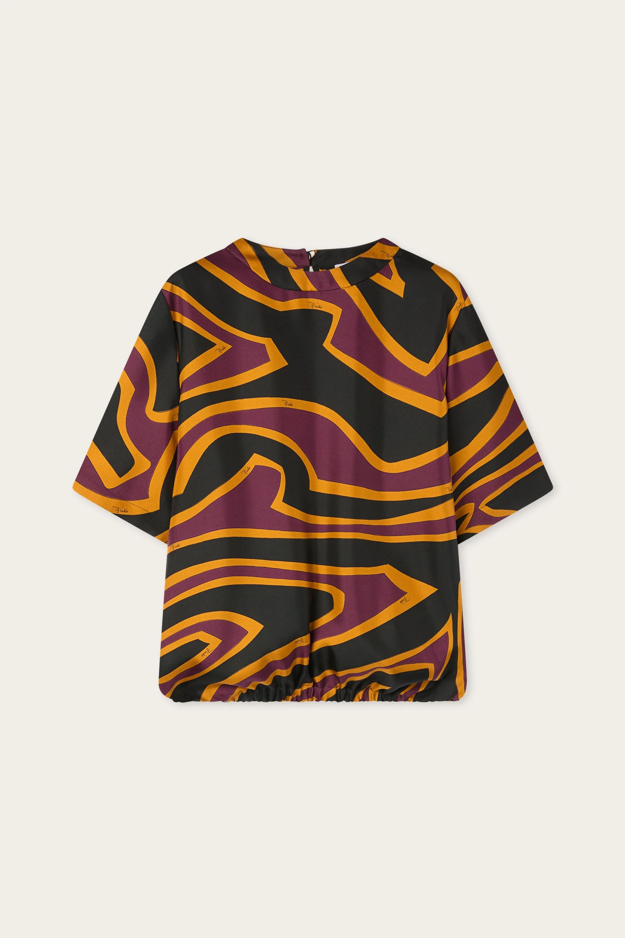 LABIRINTO PRINT SILK TOP - 1