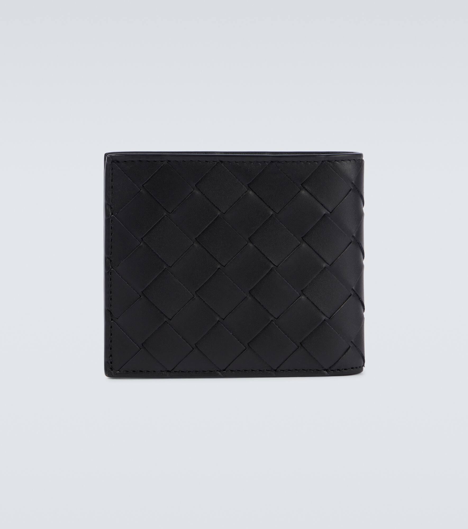 Intrecciato leather wallet - 3