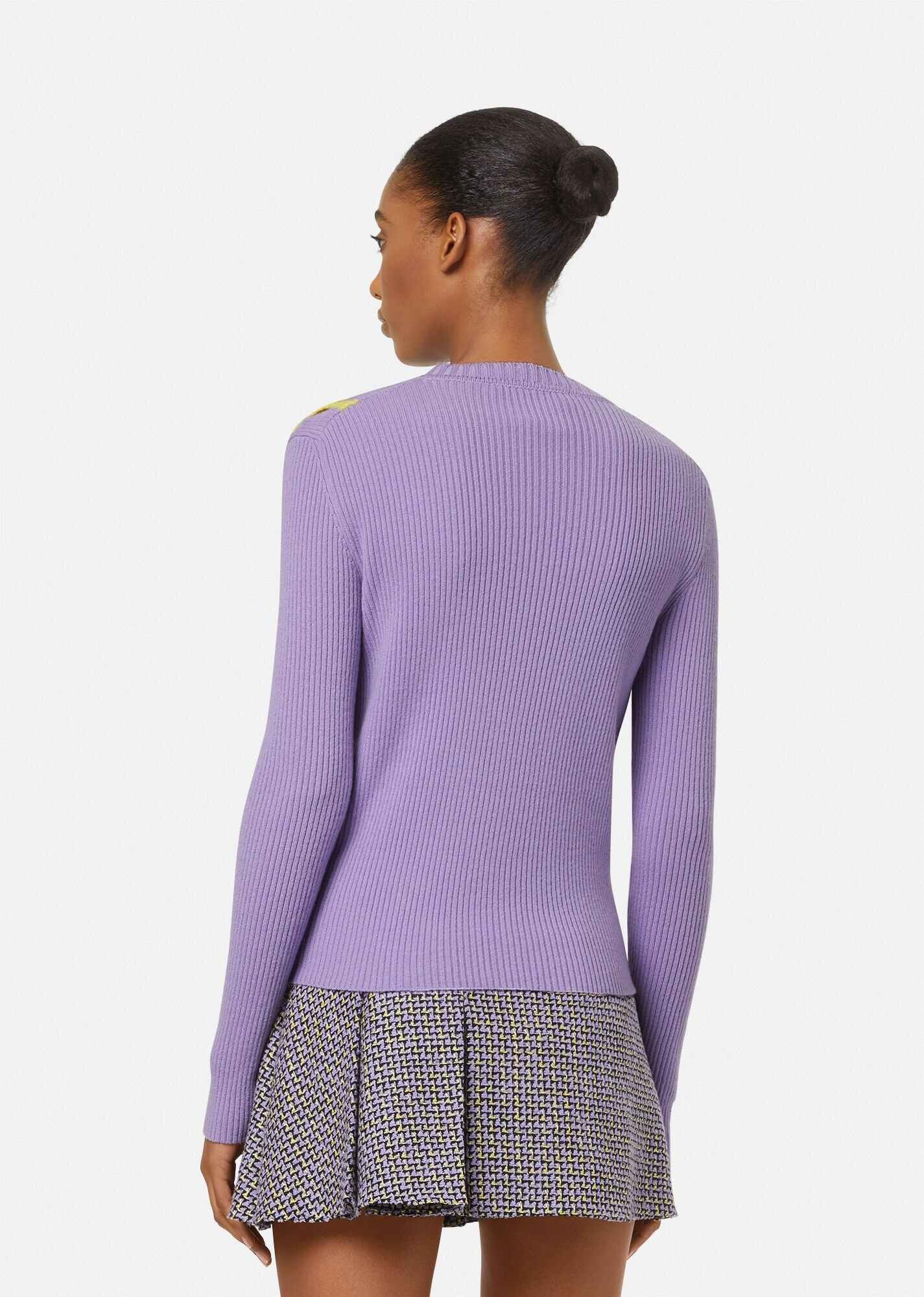 Medusa Harlequin Cardigan - 3
