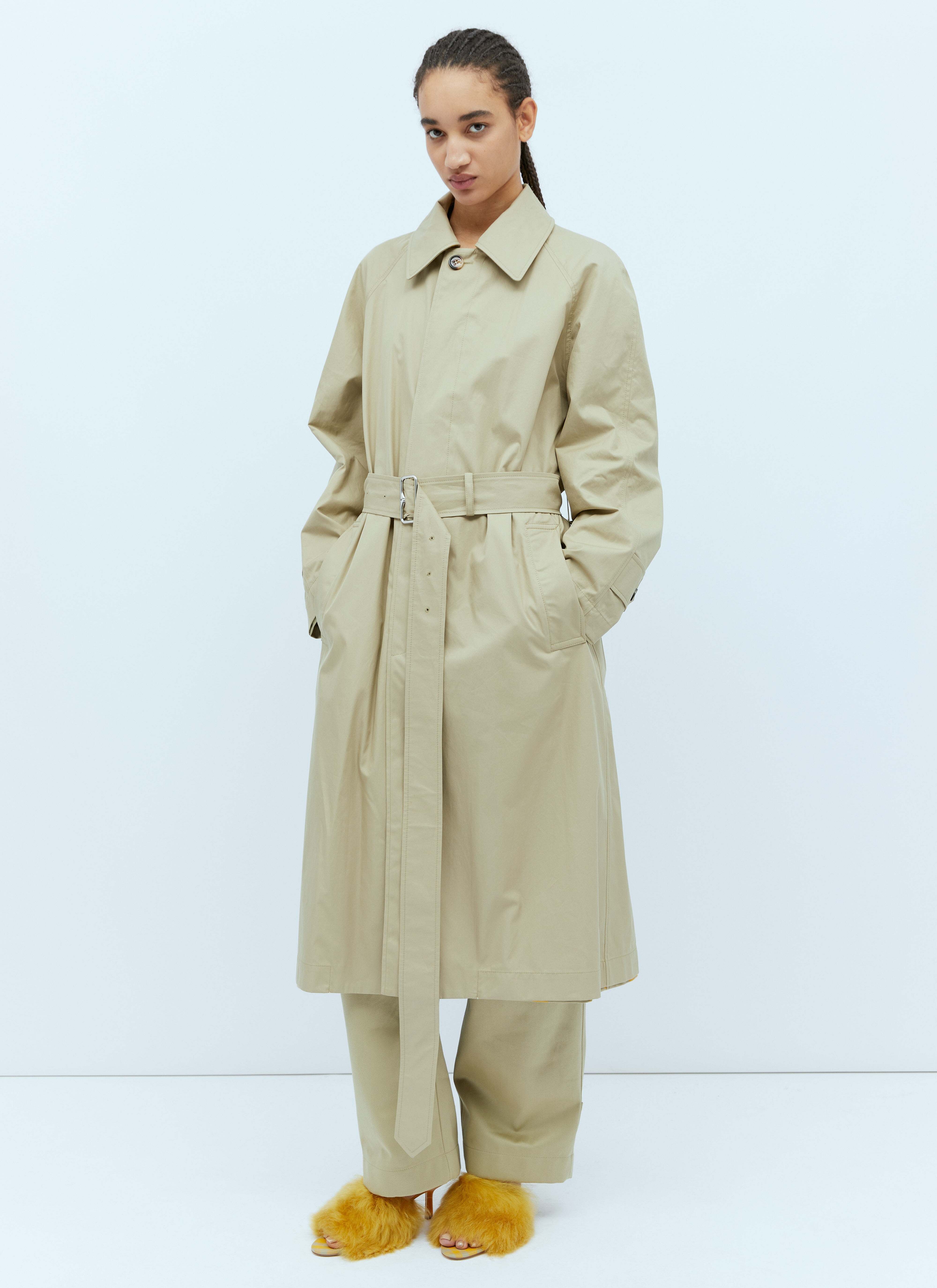 BURBERRY｜COATS (Long Reversible Bradford Car Coat (8077 Burberry Bradford Reversible Belted Car Coat, Brand Size 10