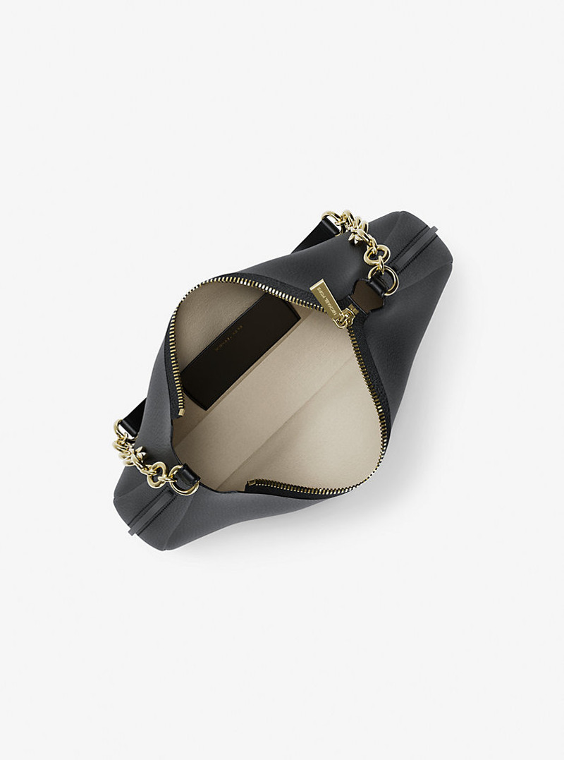 MICHAEL KORS Nolita Medium Pebbled Leather Chain Pochette outlook