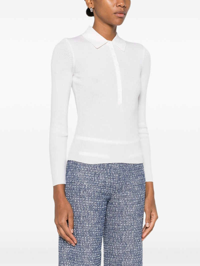 buttoned collared sweatshirt 3