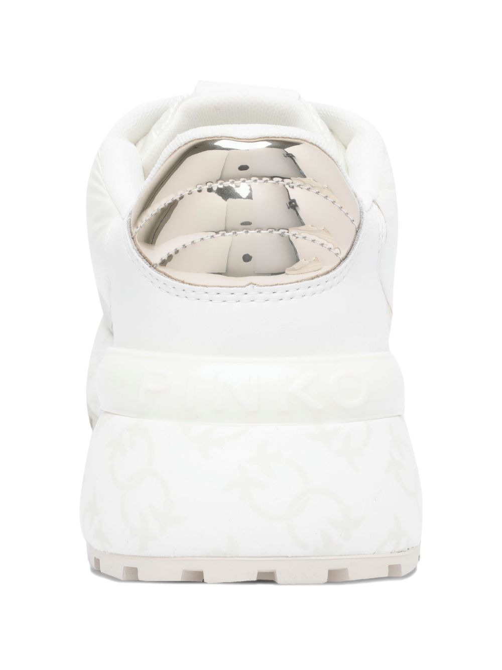 logo-detail chunky-sole sneakers - 3
