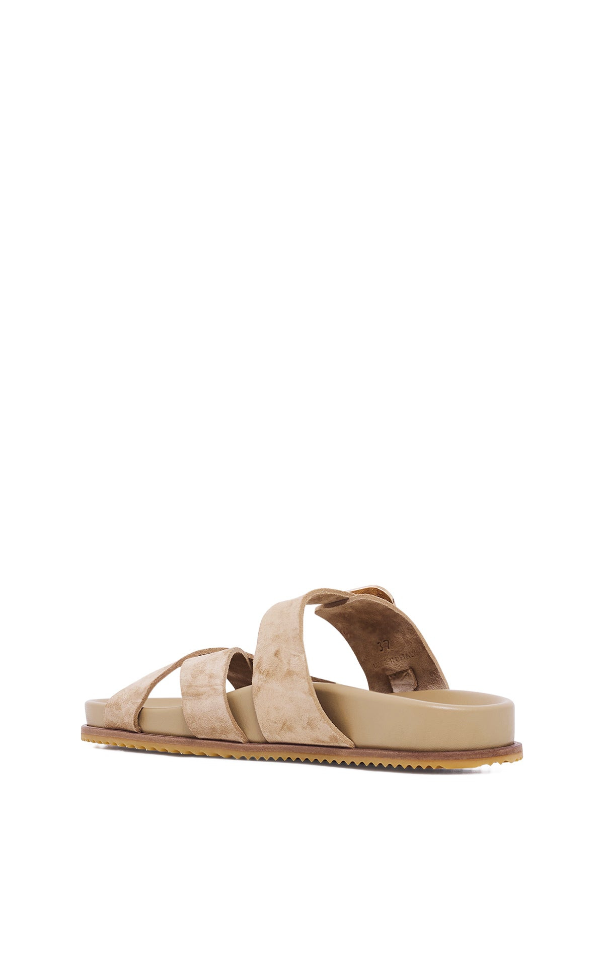 Circe Slide in Sand Suede - 3