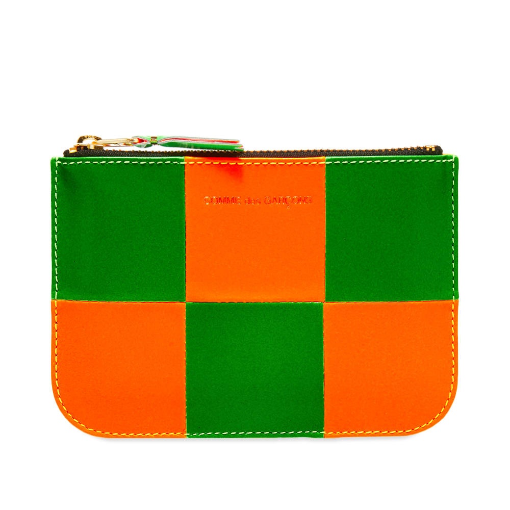 Comme des Garcons Sa8100Fs Fluo Squares Zip Wallet - 1