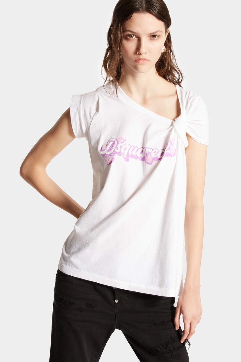 DSQUARED2 KNOTTED T-SHIRT - 3