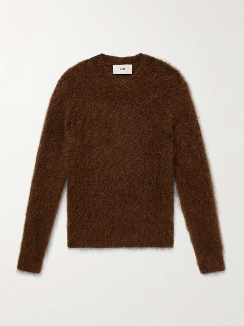 Brushed-Knit Sweater - 1