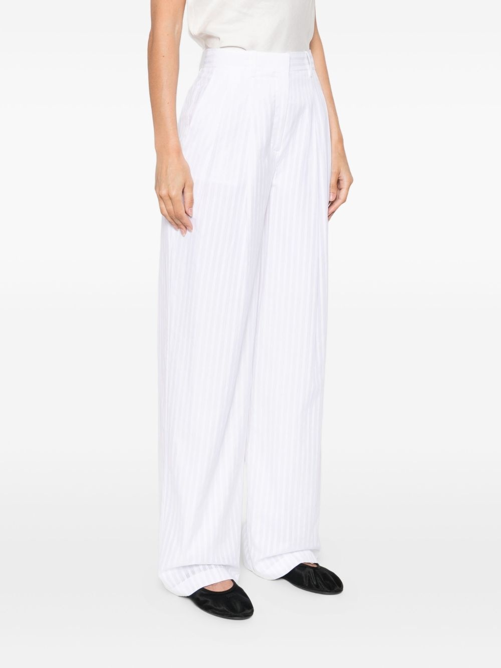 pinstripe trousers - 3