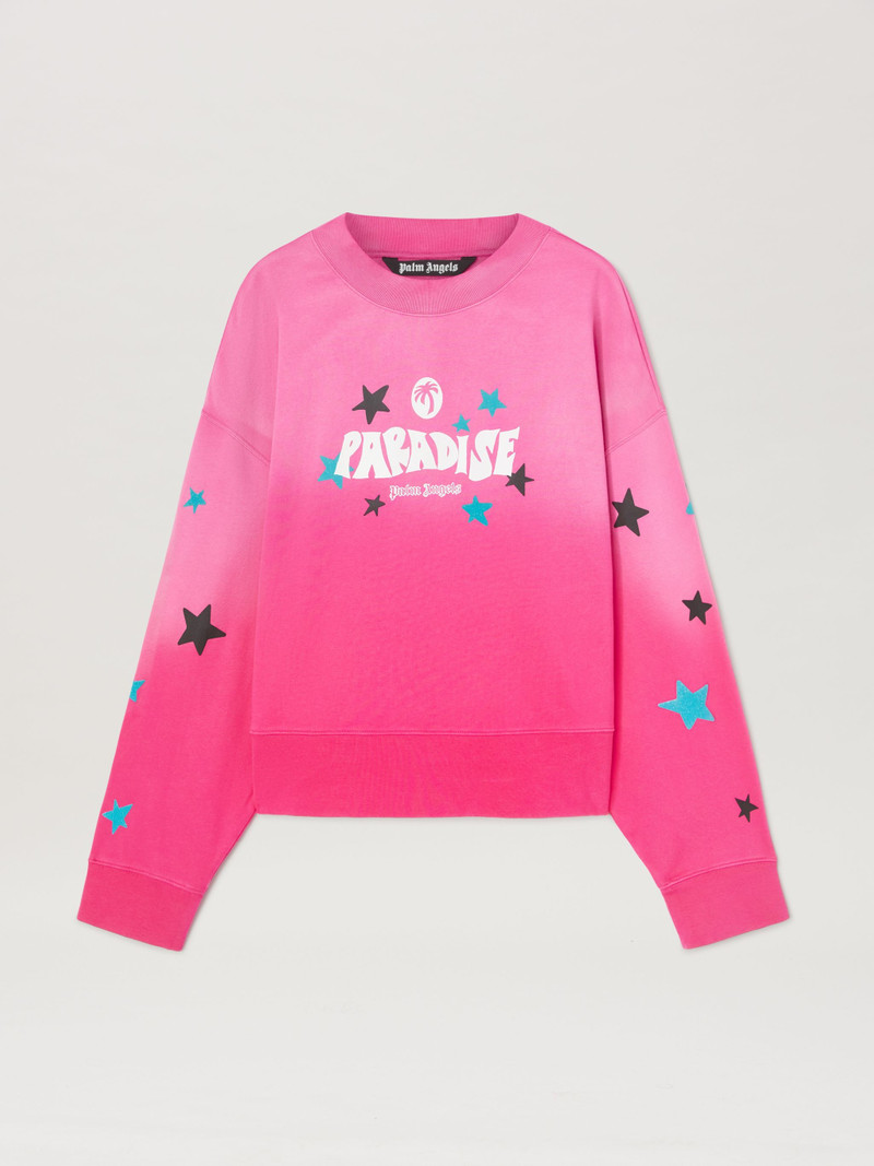 Palm Inlay knit sweater - 1