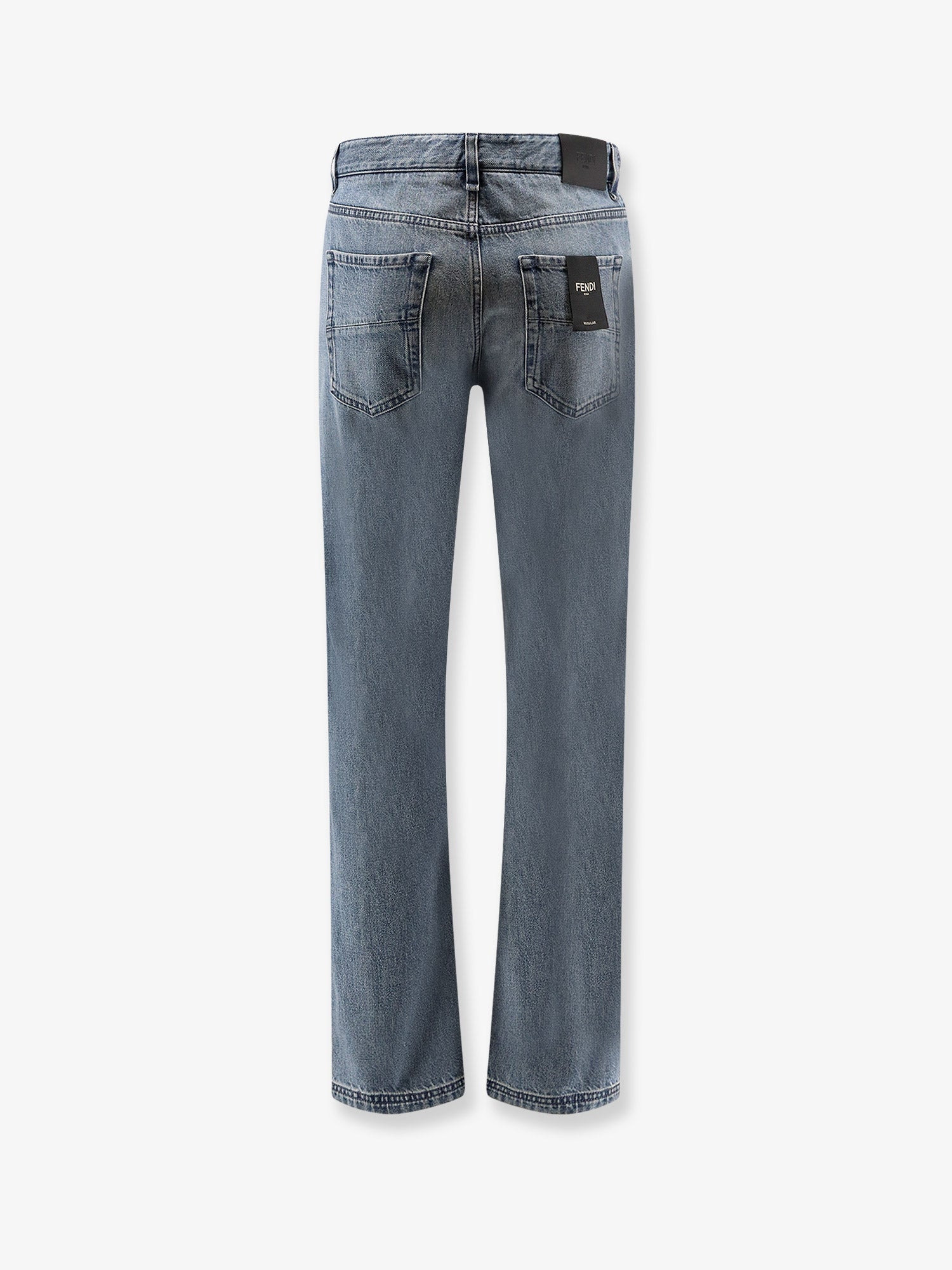 Fendi Men Regular Five Pockets Jeans - 2