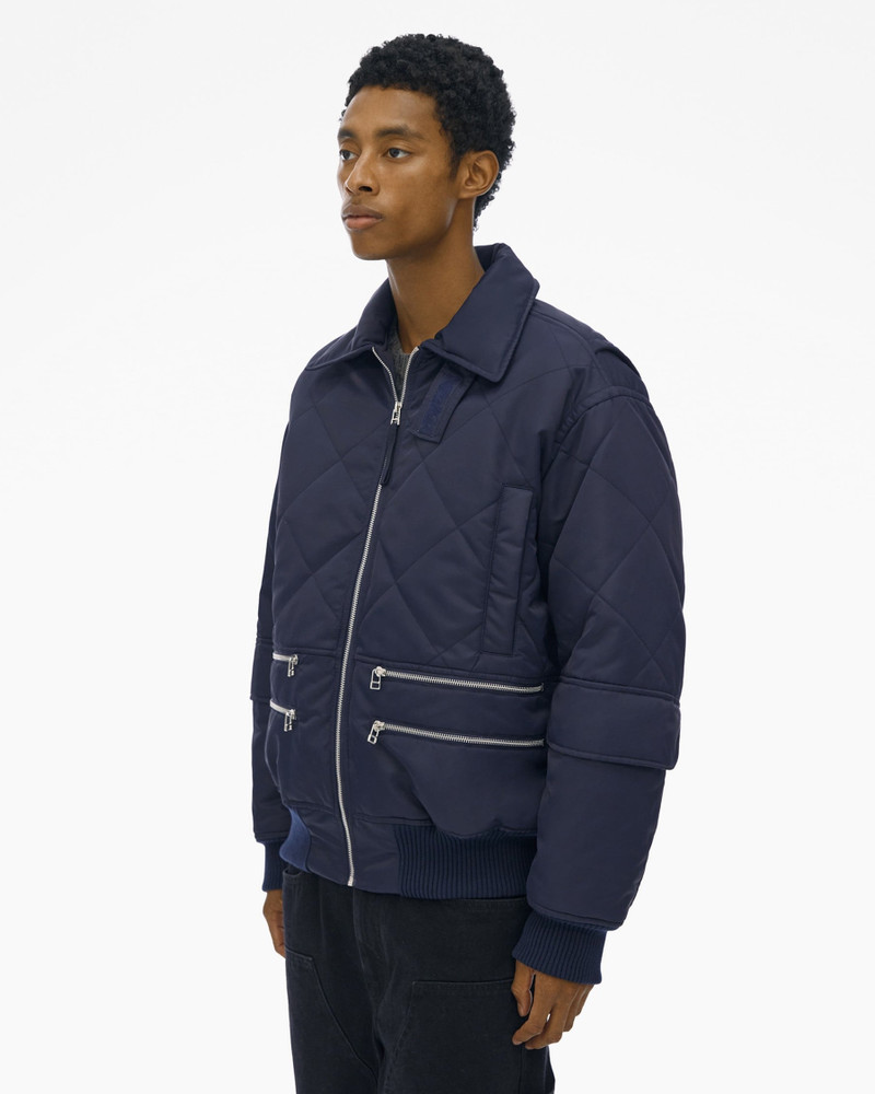 QUILTED AVIATOR JACKET 5
