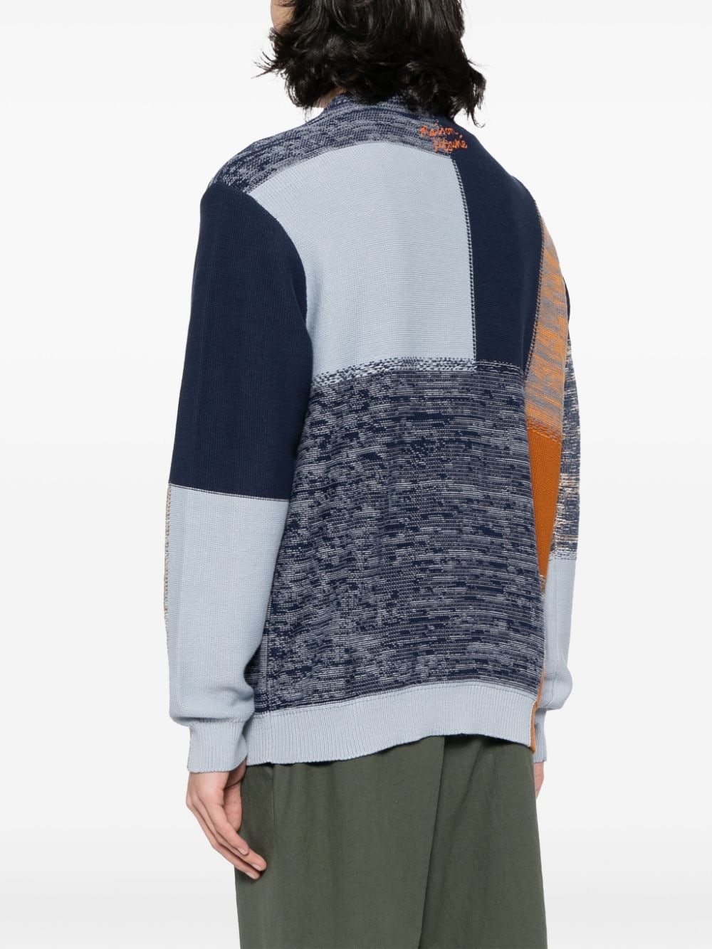 V-neck knit cardigan - 4