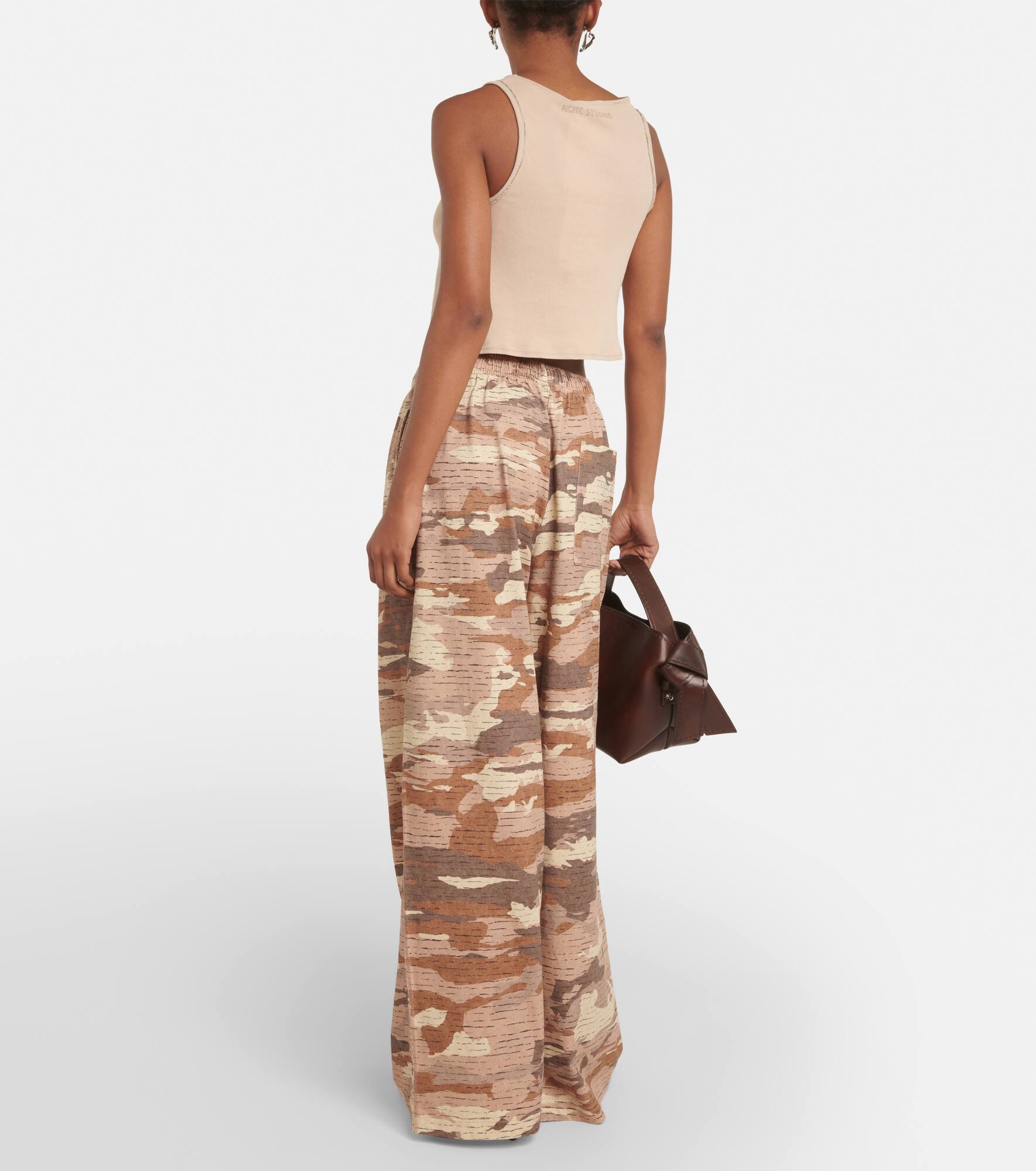 Fega camouflage cotton sweatpants - 3