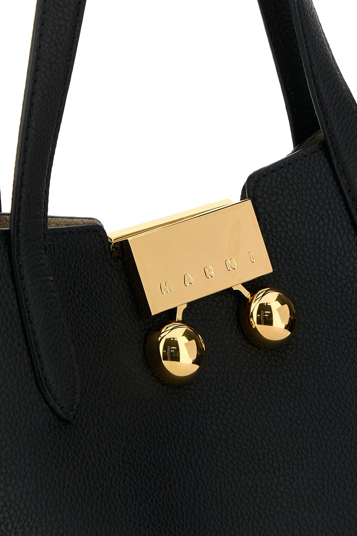 Black leather Trunkaroo shoulder bag - 4