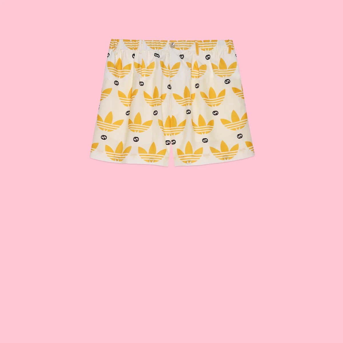 adidas x Gucci Trefoil print shorts - 1