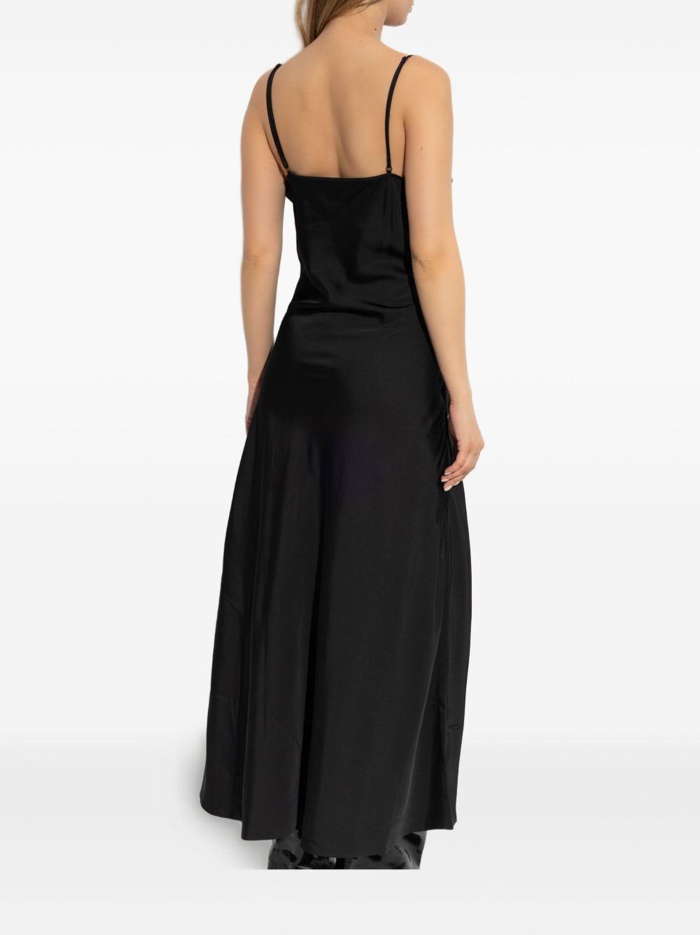 draped asymmetrical dress - 3