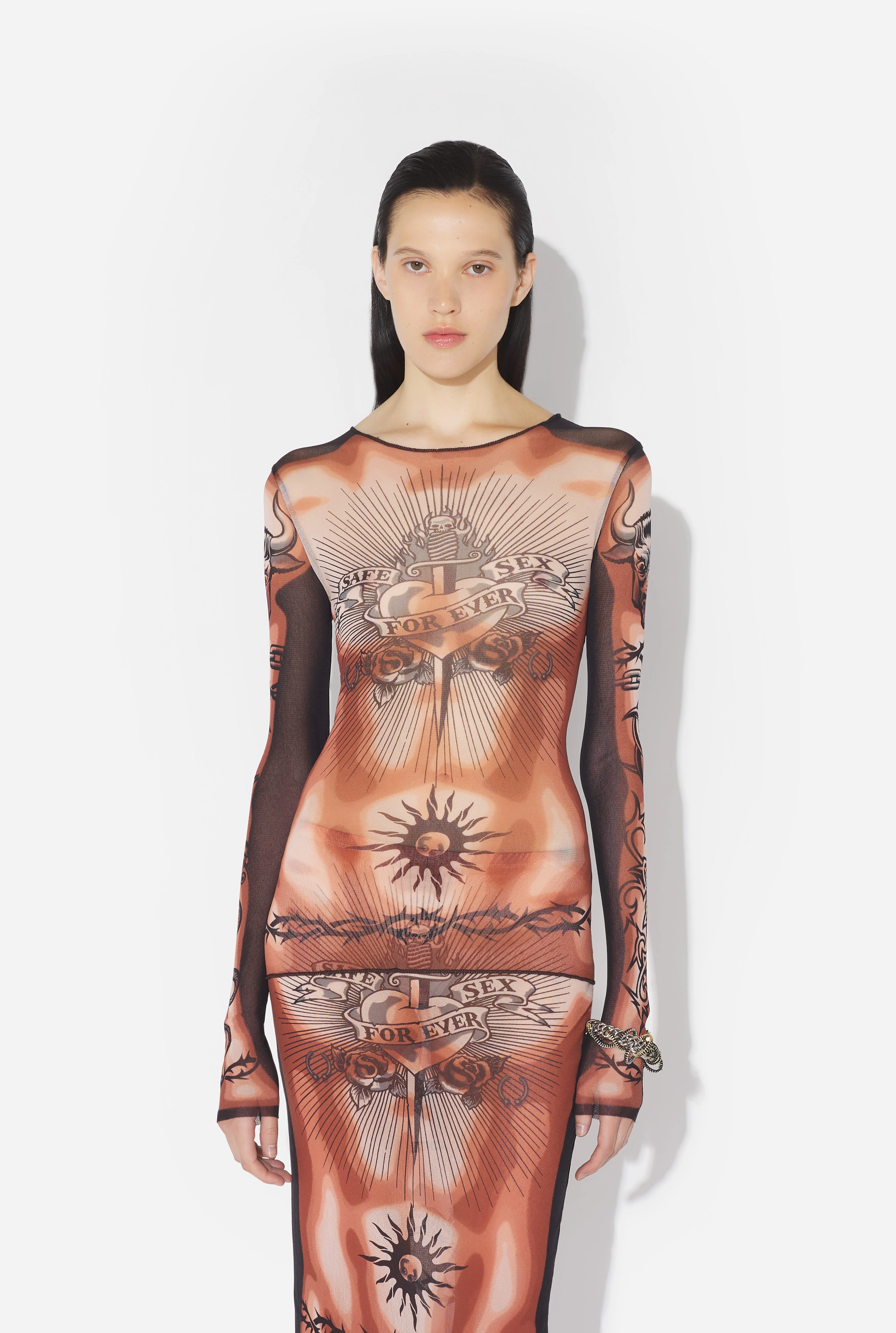 RE-EDITION - THE SAFE SEX TATTOO TOP - 1