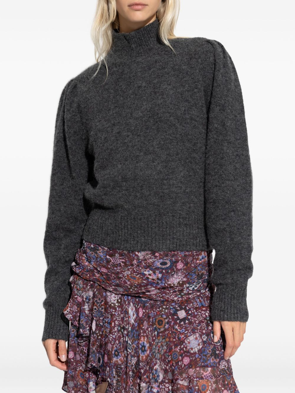 long-sleeve turtleneck sweater - 3