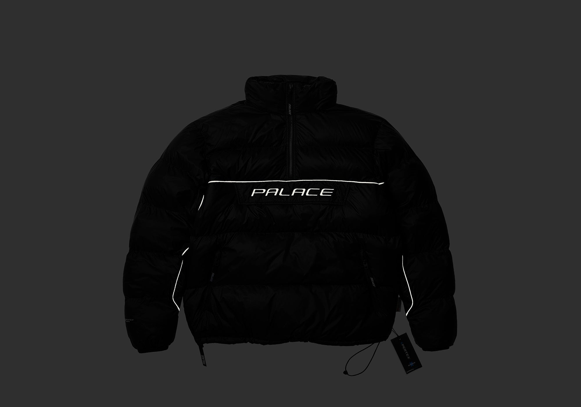 PERTEX P90 PUFFA JACKET BLACK - 2